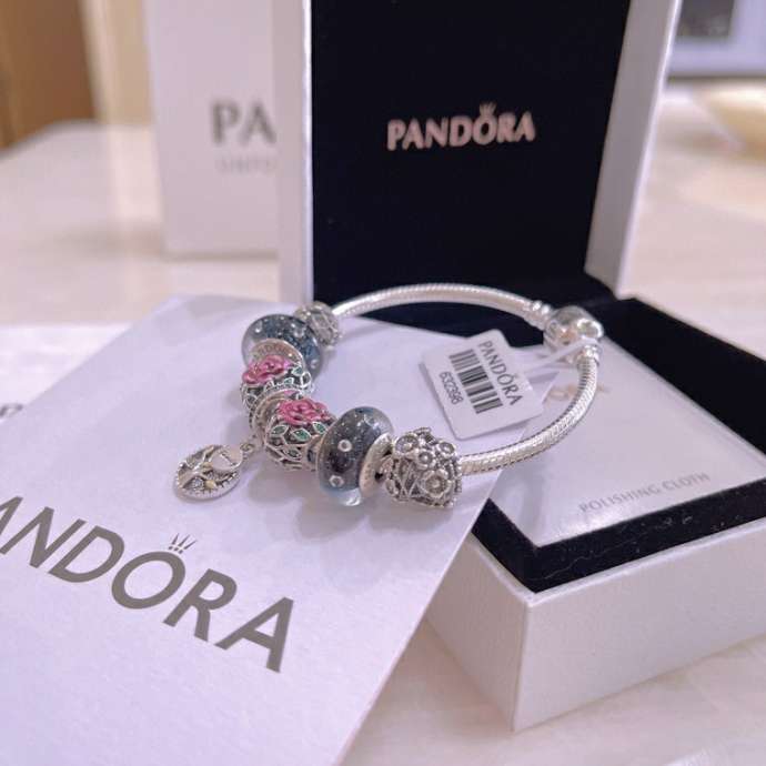 Picture of Pandora Bracelet 10 _SKUPandoraBracelet17-21cmI032611013543